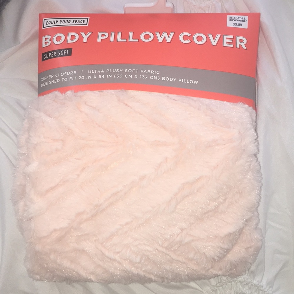 Pink Body Pillow Covere